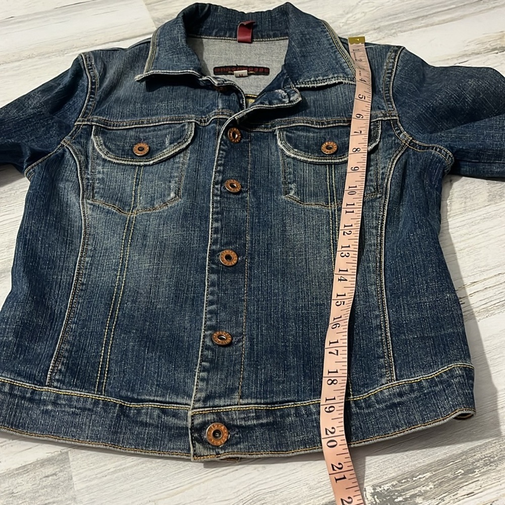 AG Adriano Goldschmied the Alamo Denim Jacket Size Medium - Picture 11 of 13